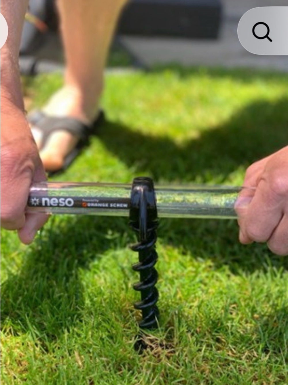 Neso Sidelines 1 Ultralight Sunshade/shelter Grass AND Sand - Picture 7 of 9